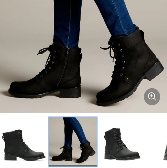 Clarks Orinoco spice black boot - Picture 2 of 3